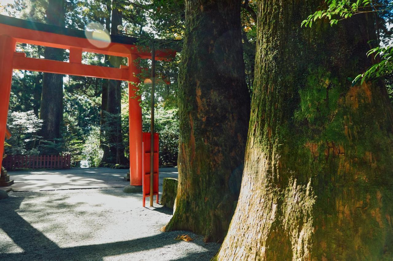 Villa Hakone Kabuto 古民家旅館 150平米 バス停迄一分 準天然温泉 最大12名 Екстер'єр фото