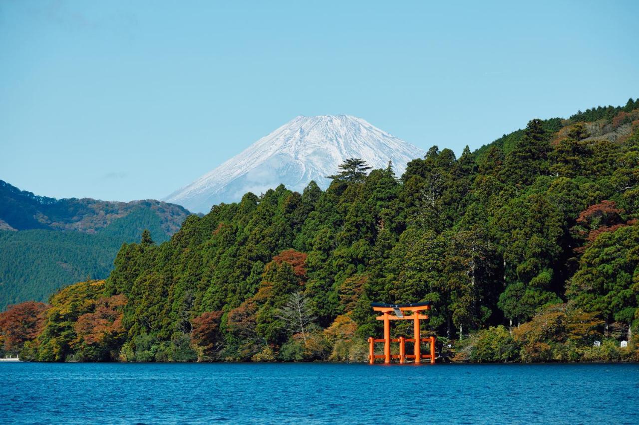 Villa Hakone Kabuto 古民家旅館 150平米 バス停迄一分 準天然温泉 最大12名 Екстер'єр фото
