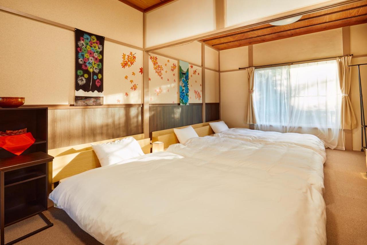 Villa Hakone Kabuto 古民家旅館 150平米 バス停迄一分 準天然温泉 最大12名 Екстер'єр фото
